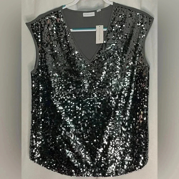 New York & Company sequins top‎ - Picture 1 of 4